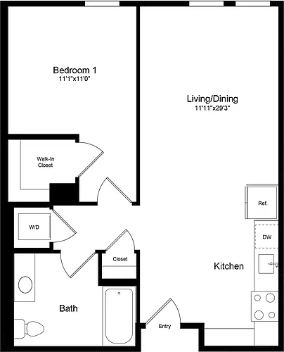 Floor plan 1A
