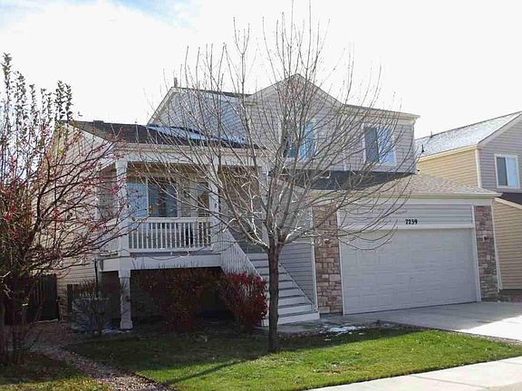 Front facing west ( view to Pikes Peak and Cheyenne Mountain
