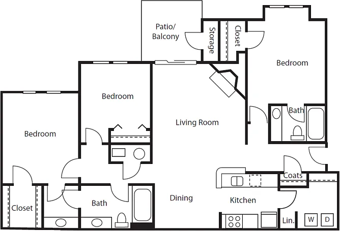 Floor plan C1
