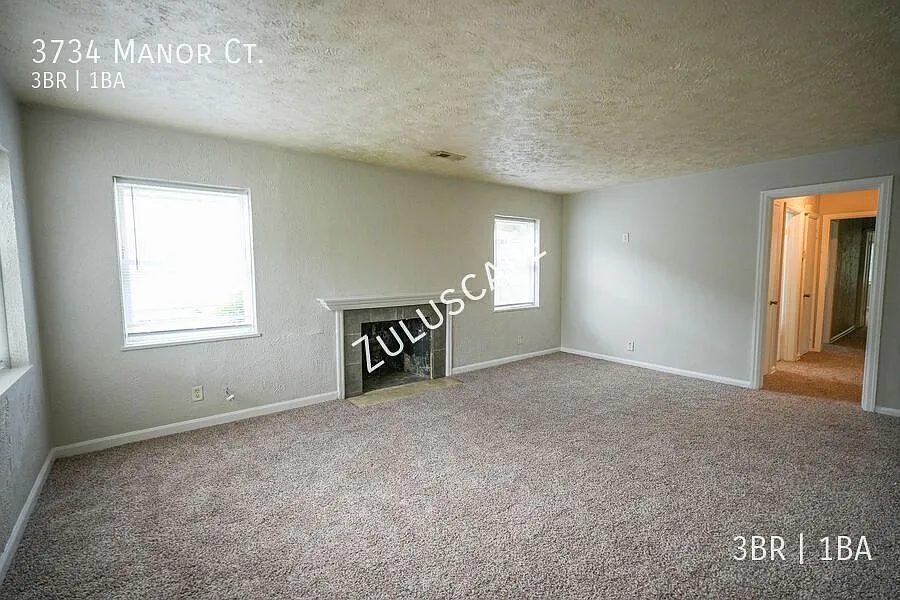 3734 Manor Ct. / 3 Bedroom 1 Bath Ranch Home Indianapolis — Photo 2