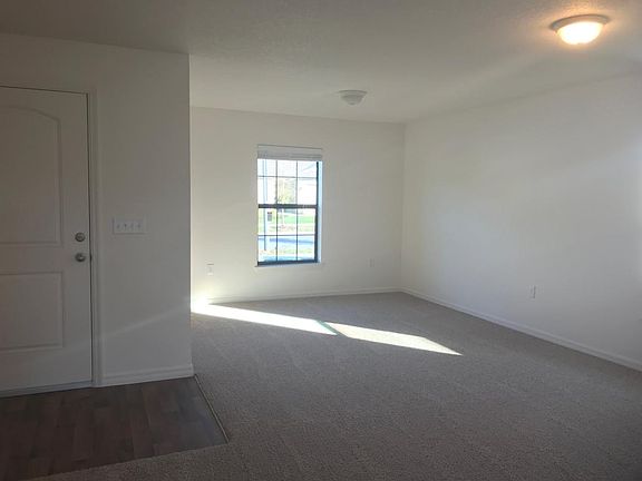 Entrance and living room