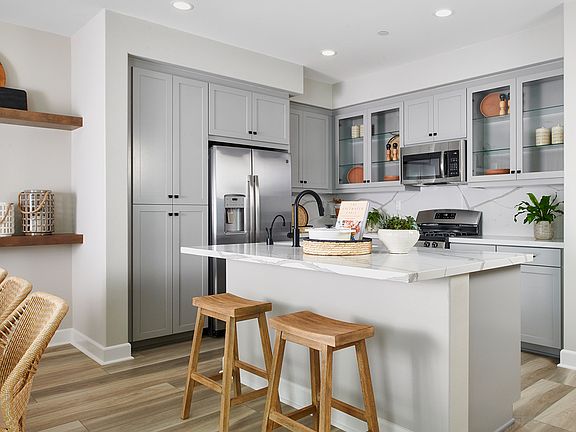 Violet At Canvas Plan 1 Model Home Kitchen