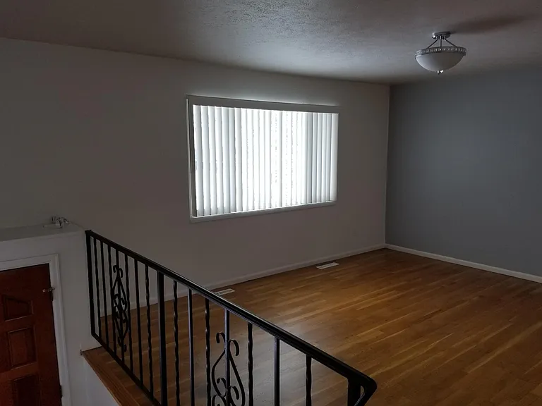 Upstairs living area