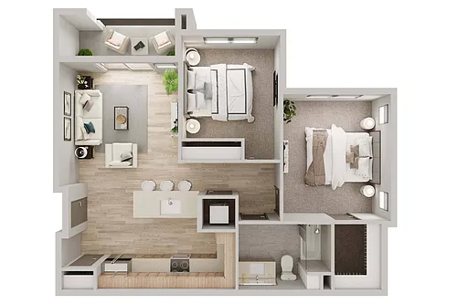 Floor plan B2