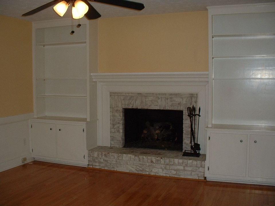 Fireplace in family room