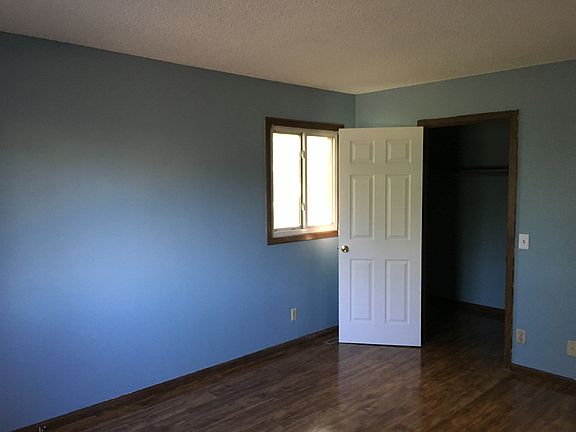 Master bedroom with walk in closet