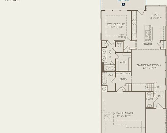 Harrison Floor Plan, Quick Move-In Home, Floor 1