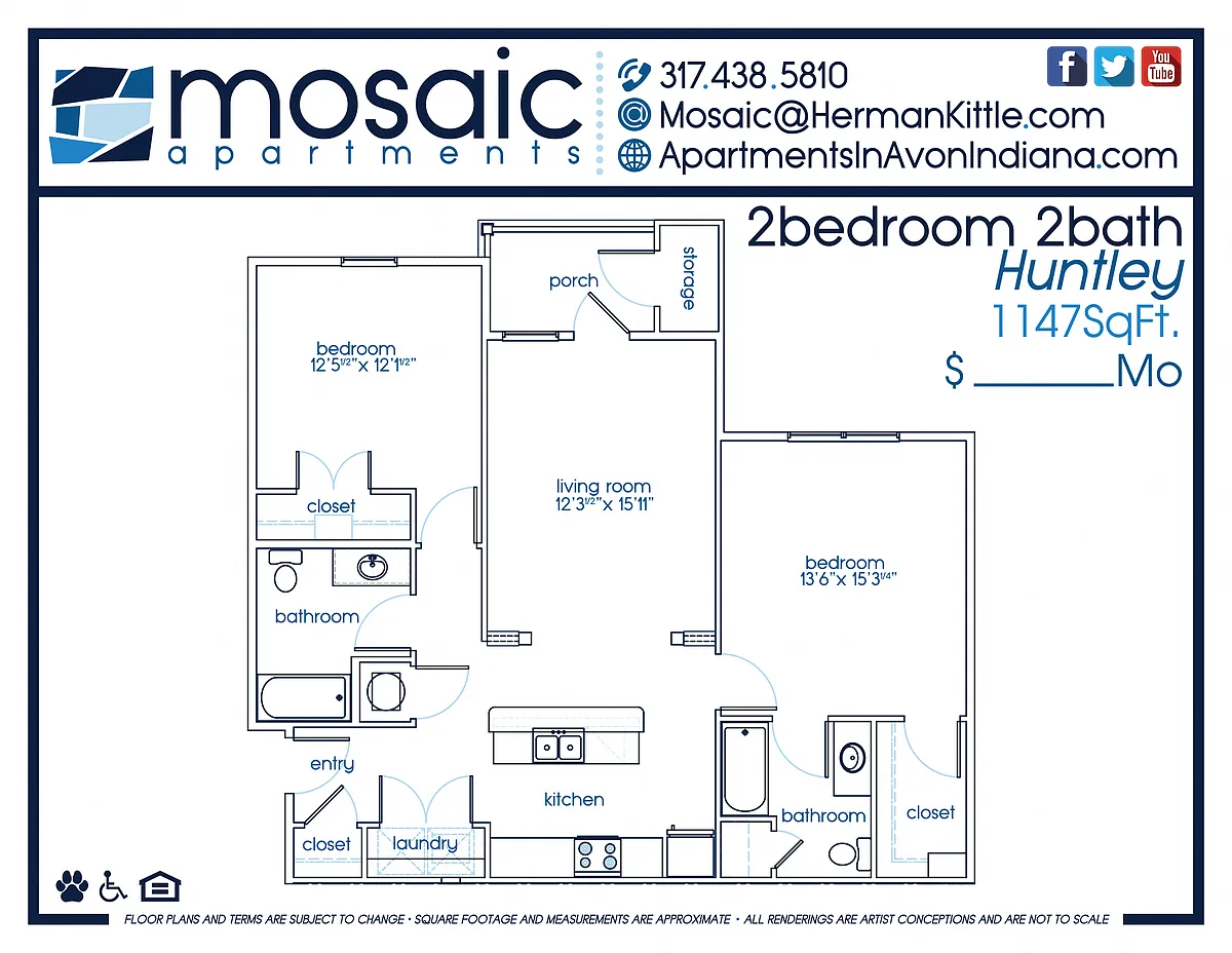 Floor plan Huntley