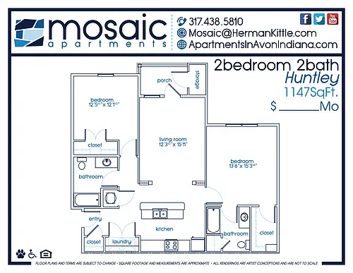 Floor plan Huntley