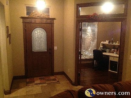 Front Door Entrance and Office