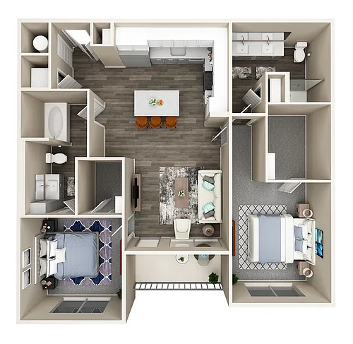Floor plan B1