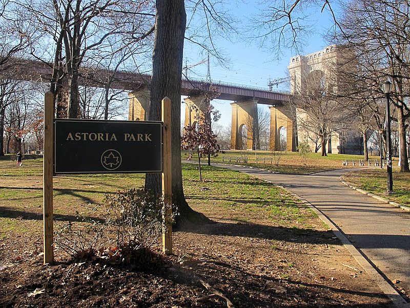 1st floor apt faces ASTORIA PARK!