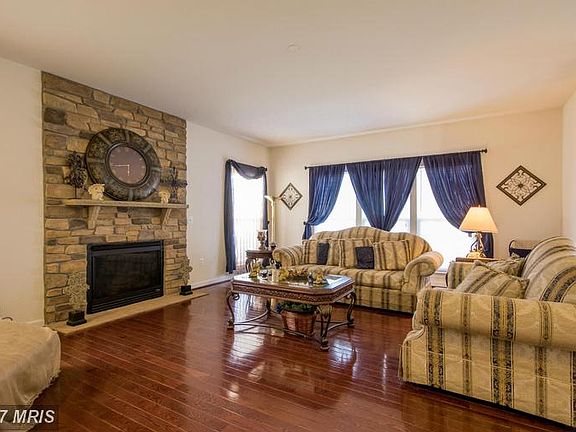 Family Room WIth Hardwood Floors
