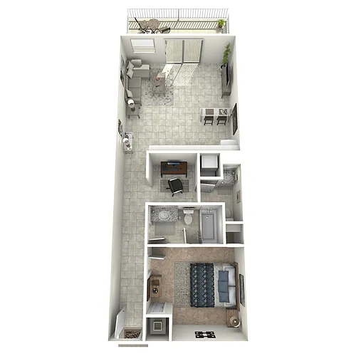 Floor plan The West