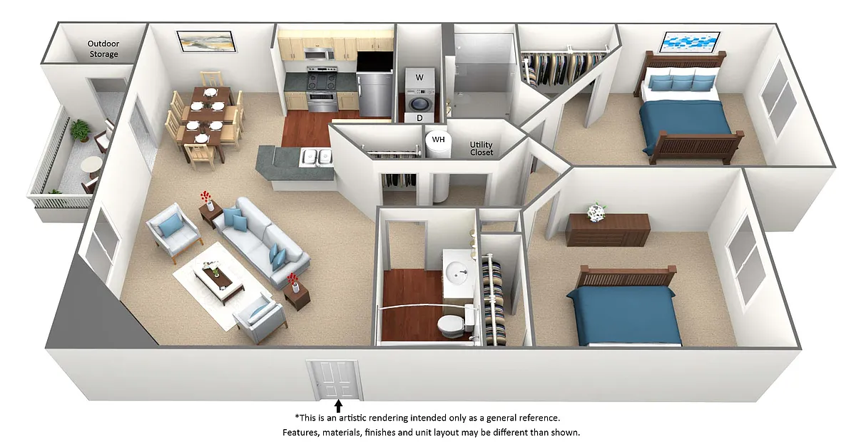 Floor plan Kensington