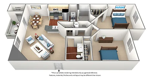 Floor plan Kensington
