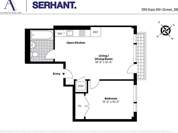 2nd image of 399 E 8th St #3B