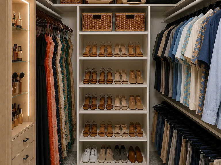AI furniture concept Bed 1 closet