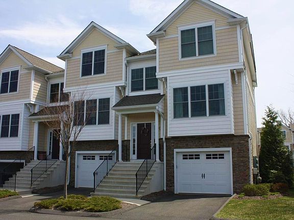 Front of the townhouse (end-unit on the left)