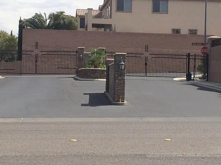 gated community entrance
