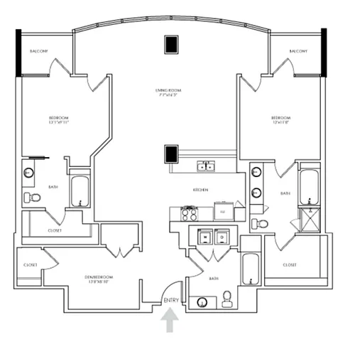 Floor plan B7