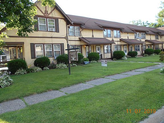 front of building