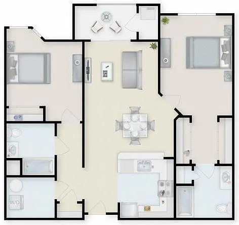 Floor plan Raritan II