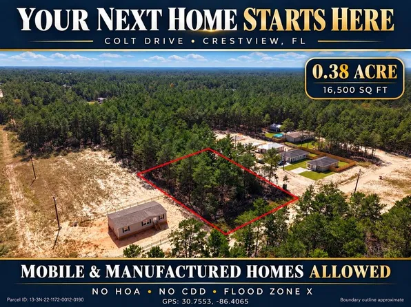 COLT DRIVE LOT 19, CRESTVIEW, FL 32539