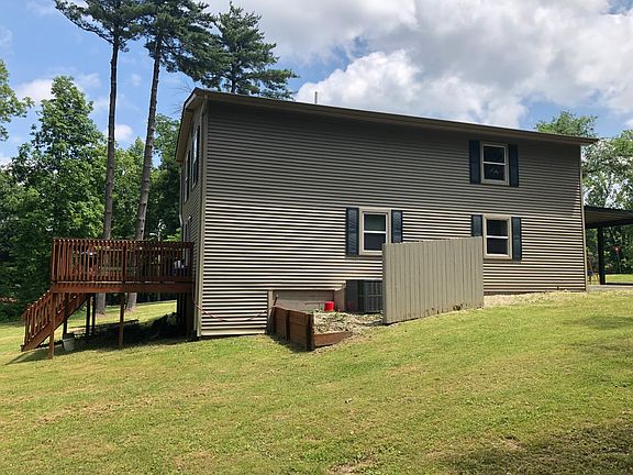 West side of house