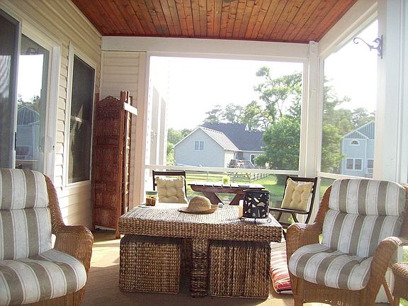 Screened Porch by Pond