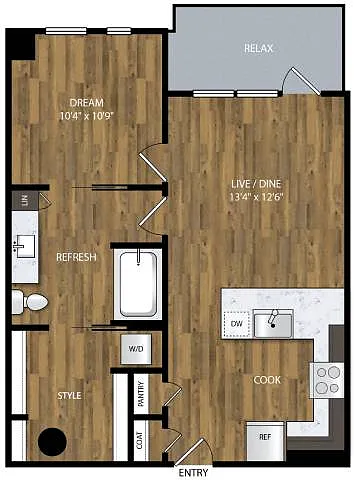 Floor plan A-112