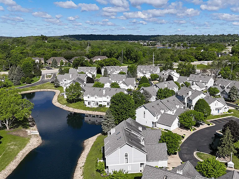 Aerial View of the Grounds