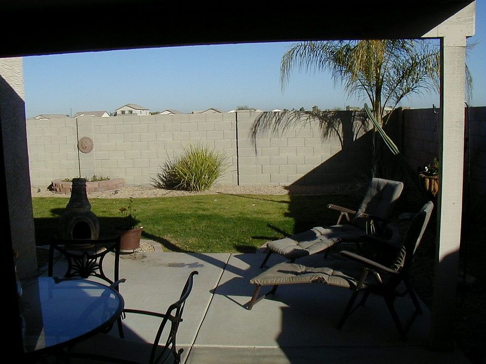 View from the back patio
