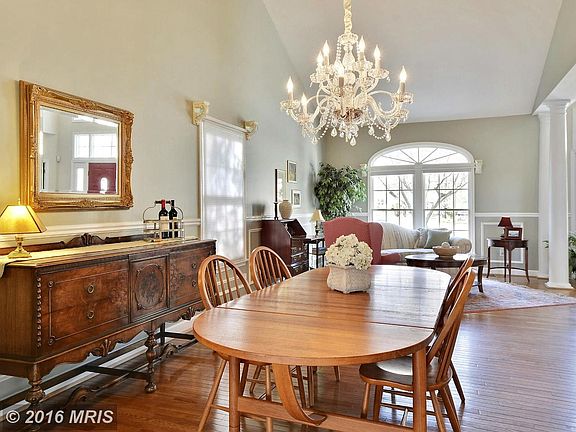 Dining Room is Open to the Living Room