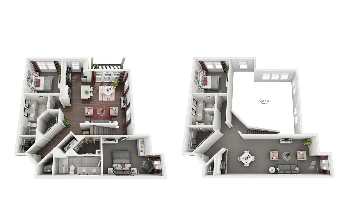 Floor plan C1 ALT 3 - 3 bed 3 bth (4764c1