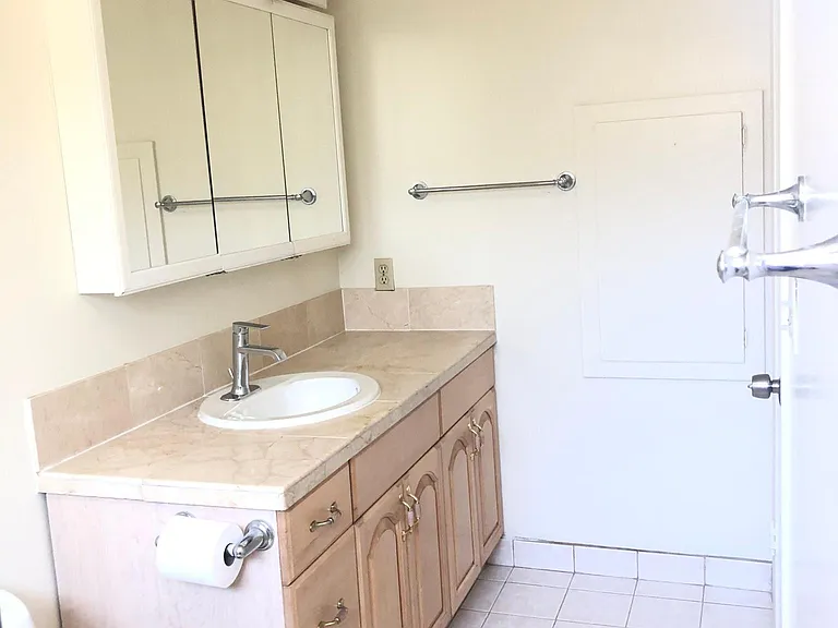 Master bathroom vanity