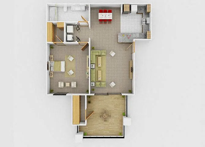 Floor plan Handel