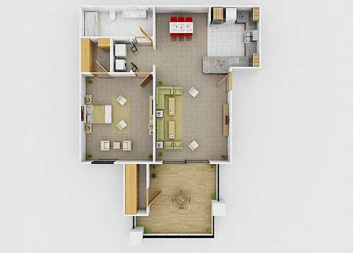 Floor plan Handel