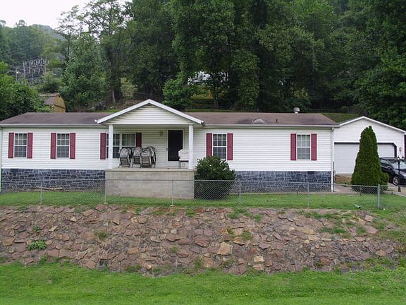 Front of house/garage