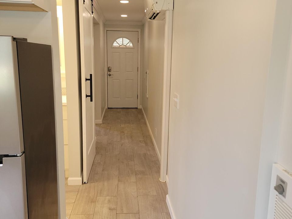 Hallway to back door