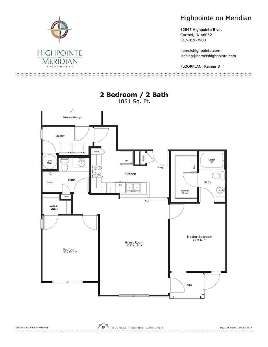 Floor plan D5-B Rainier 3 - 2.2 (Att Gar)