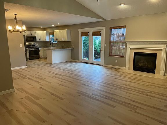New flooring. open floor plan