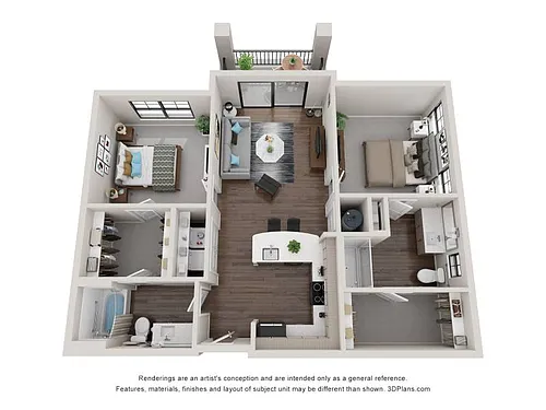 Floor plan The Paris