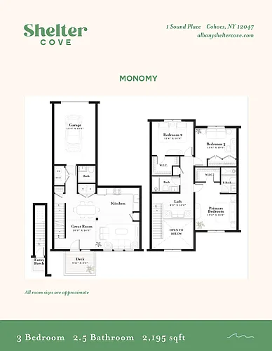 Floor plan Monomy