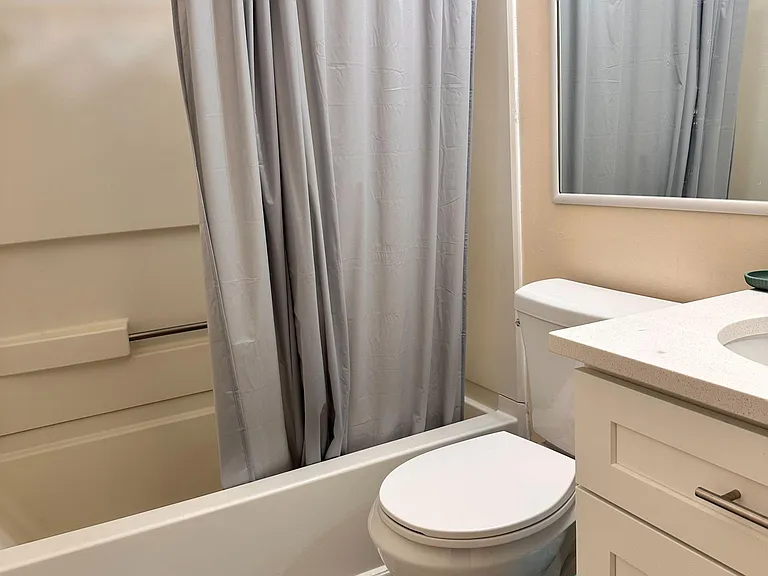 Sample bathroom - All bathrooms are private to the bedroom