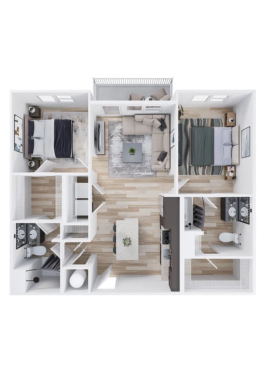 Floor plan B-1
