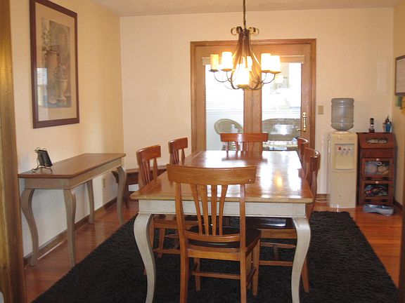 Dinette leads to den