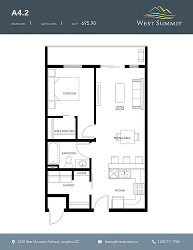 Floor plan Valdes Island