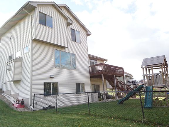 Fenced Backyard w/ Playset 