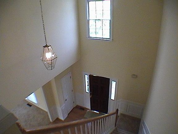Two story foyer